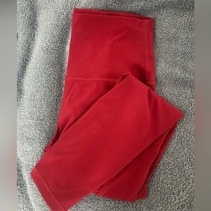 Born Primitive red leggings, size medium